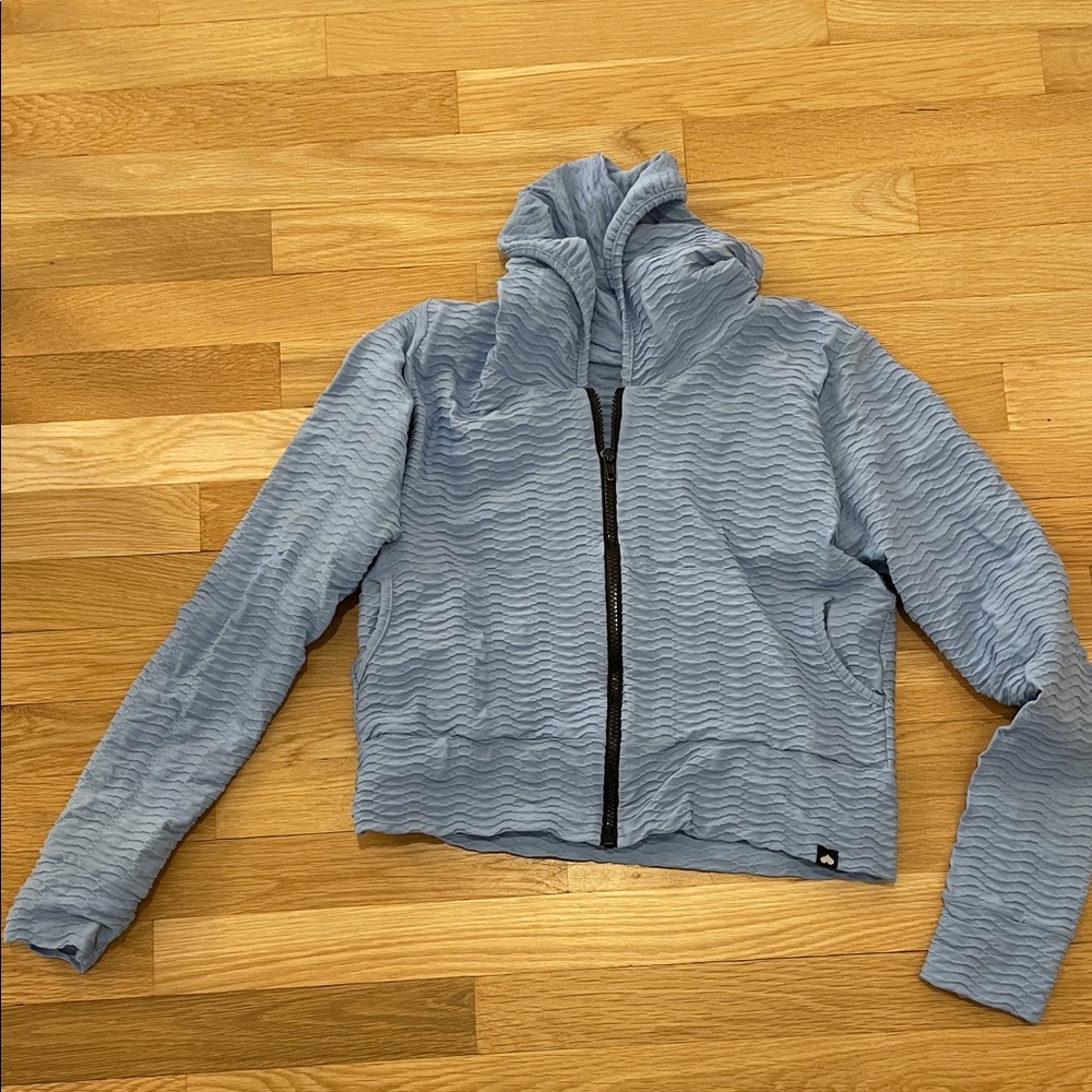 Booty by Brabants Light Blue Textured Hoodie